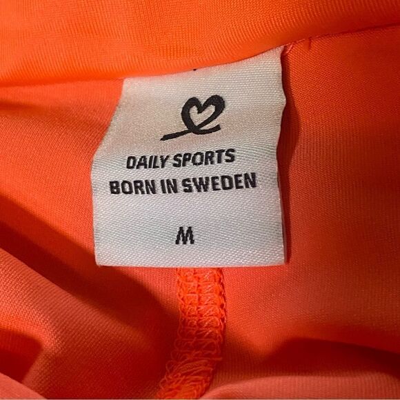 Daily Sports Madge Candied Orange Skort Size Medium - Picture 3 of 13